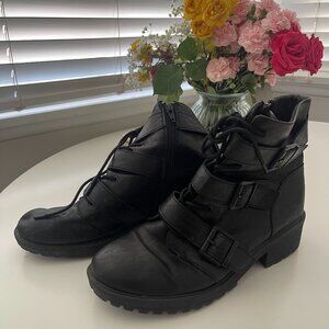 B.O.C. Black Boots in Size 11